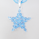 Star - Delphinus-Blue Organza - 2